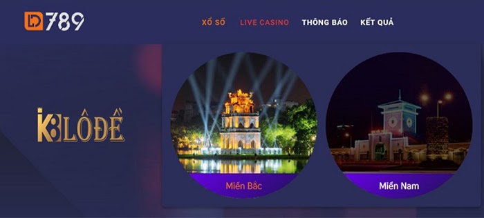 Nhà cái lô đề LD789 thiết kế giao diện bắt mắt