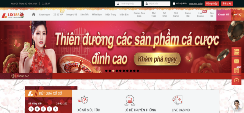 Lixi88 – nhà cái lô đề uy tín hàng đầu châu Á