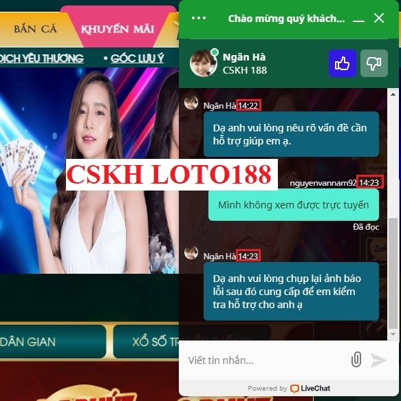 Chăm sóc khách hàng tại nhà cái uy tín