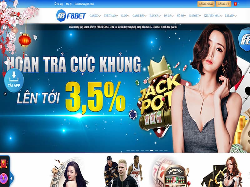 Ưu điểm đáng nhắc tới của nhà cái F8bet