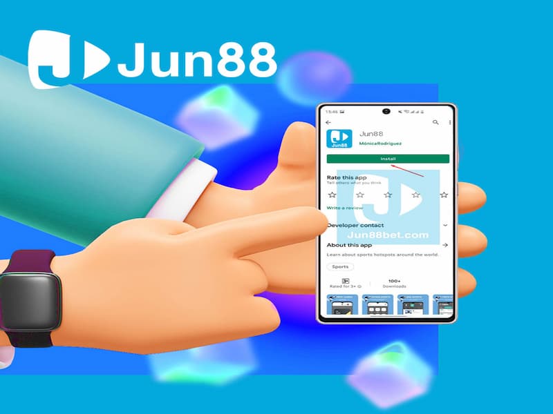 Hướng dẫn tải app Jun88 về điện thoại